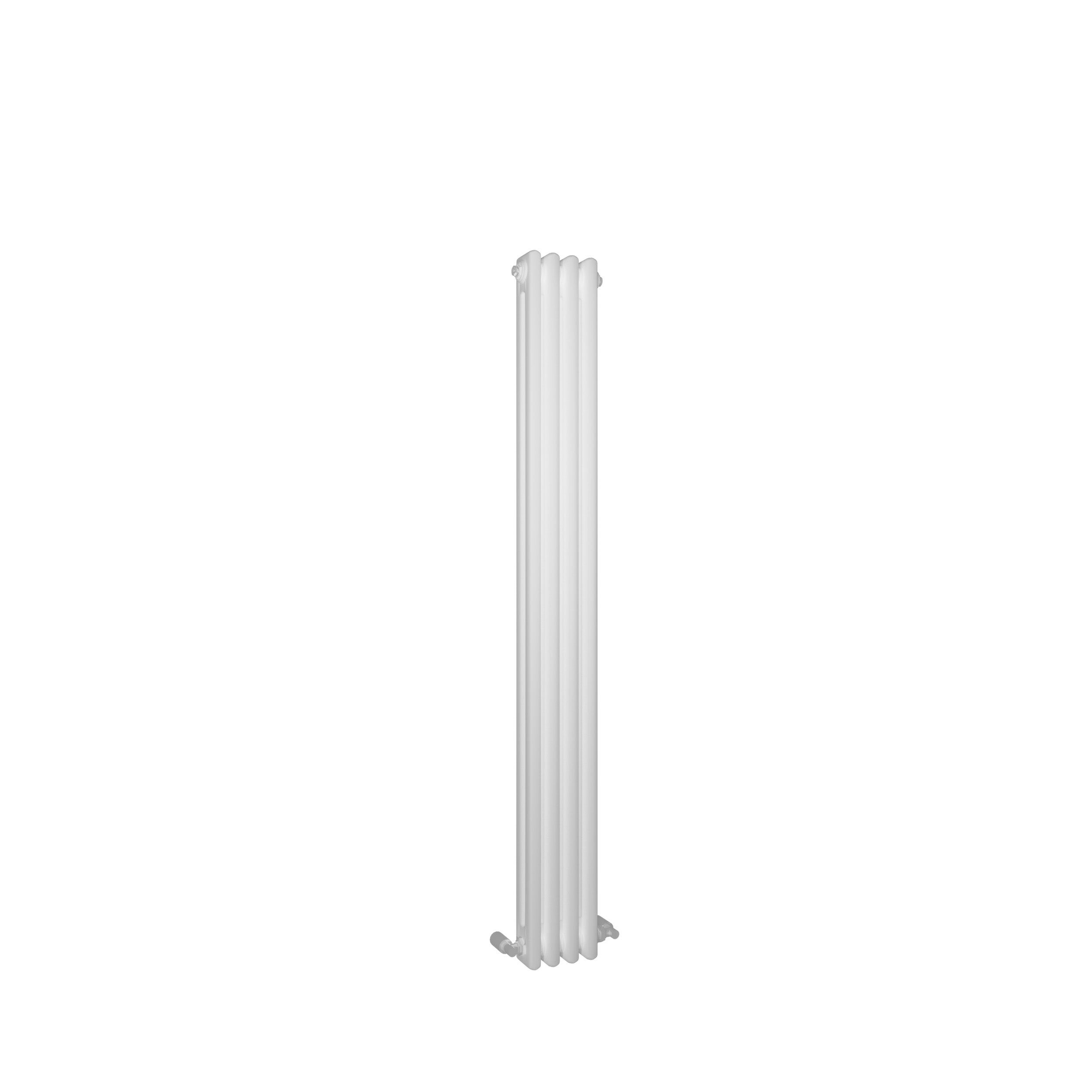 Traditional Column White Vertical Radiator Radiator Village