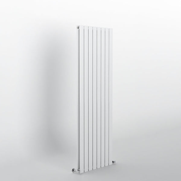 White Flat Panel Vertical Designer Radiator 1600 x 544mm (Double Panel)