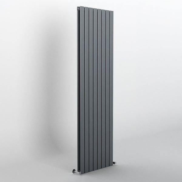 Anthracite Flat Panel Vertical Designer Radiator 1800 x 544mm (Double Panel)