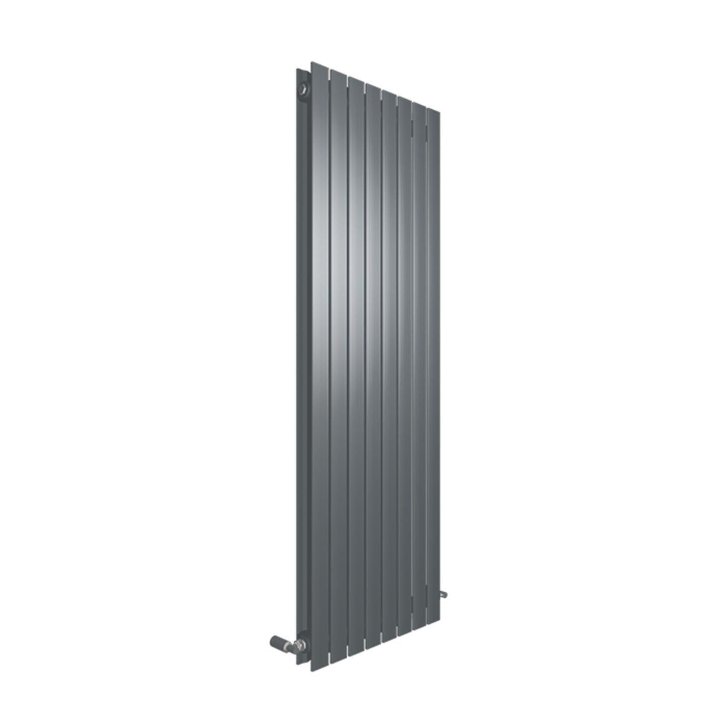 Flat Anthracite Grey Vertical Designer Radiator