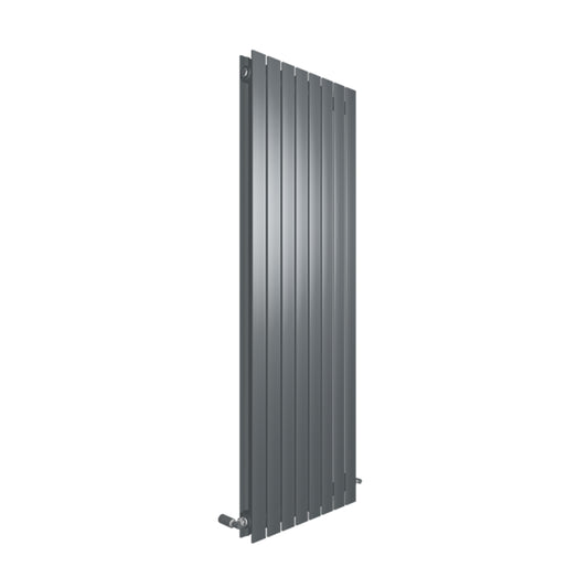 Flat Anthracite Grey Vertical Designer Radiator