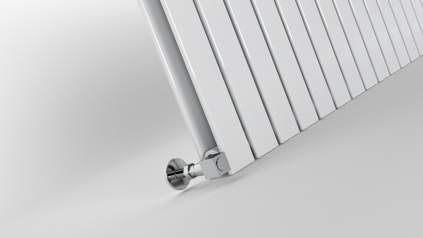 Flat White Vertical Designer Radiator