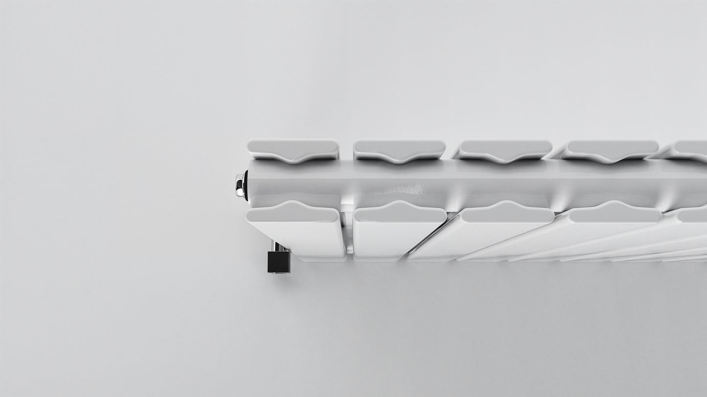 Flat White Horizontal Designer Radiator