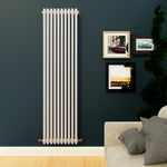 Traditional Column White Vertical Radiator - Choice Of Width & Height