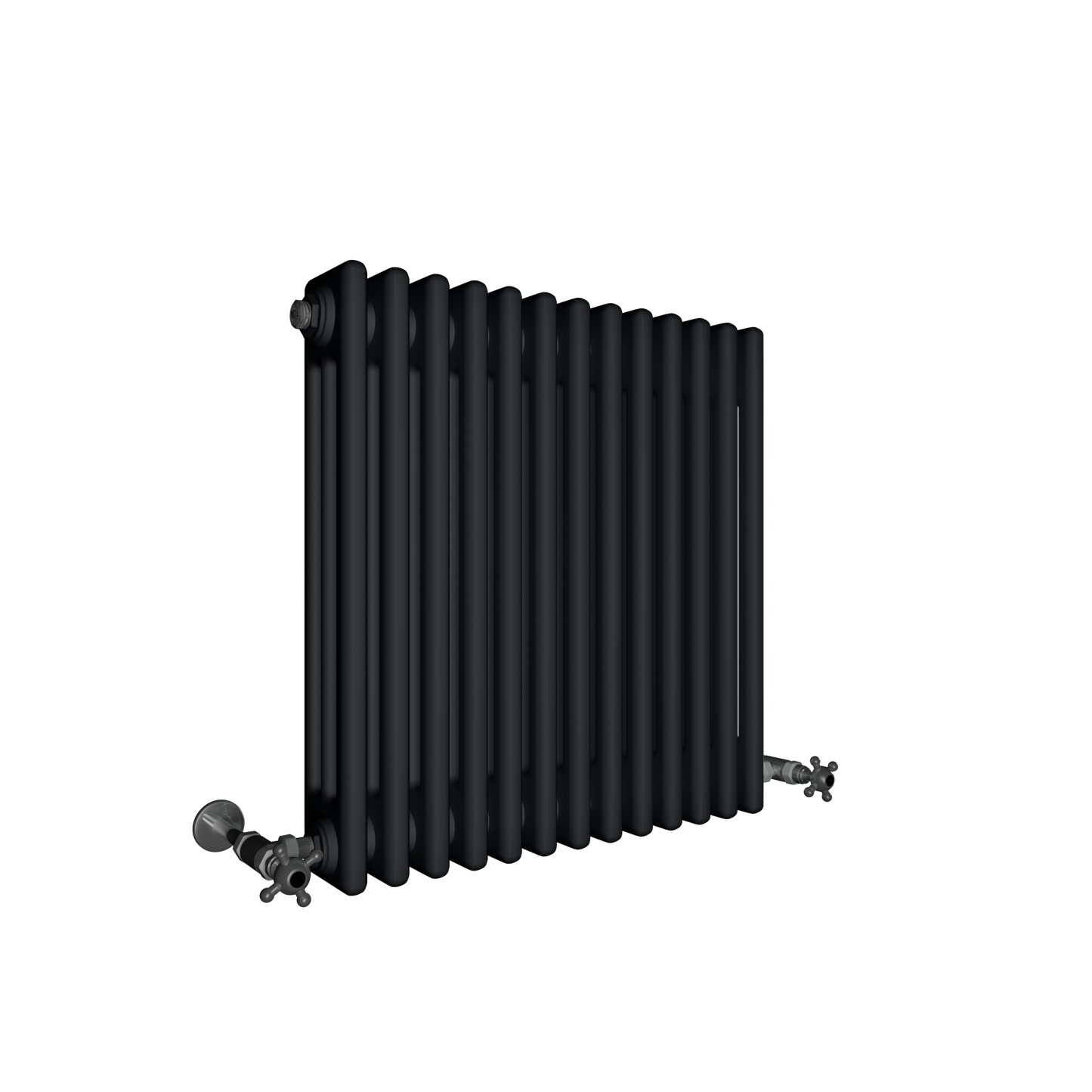 Traditional Column Anthracite Horizontal Radiator - Choice Of Width & Height