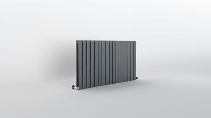 H600mm x W1156mm Double Flat Panel Anthracite Horizontal Designer Radiator