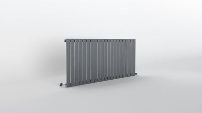 H600mm x W1428mm Single Flat Panel Anthracite Horizontal Designer Radiator