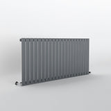 Anthracite Flat Panel Horizontal Designer Radiator 600 x 1428mm (Single Panel)