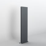 Anthracite Flat Panel Vertical Designer Radiator 1600 x 408mm (Double Panel)