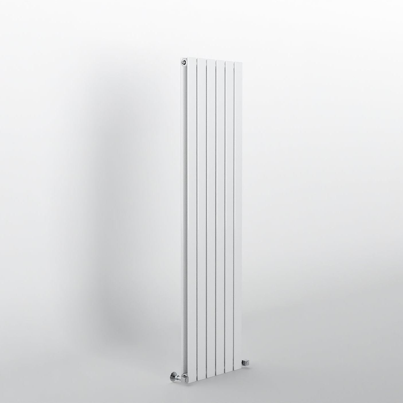 Flat White Vertical Designer Radiator