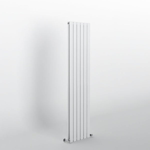 White Flat Panel Vertical Designer Radiator 1600 x 408mm (Double Panel)