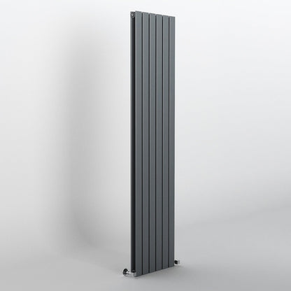 Flat Anthracite Grey Vertical Designer Radiator