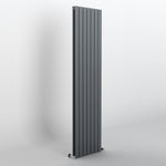 Anthracite Flat Panel Vertical Designer Radiator 1800 x 476mm (Double Panel)
