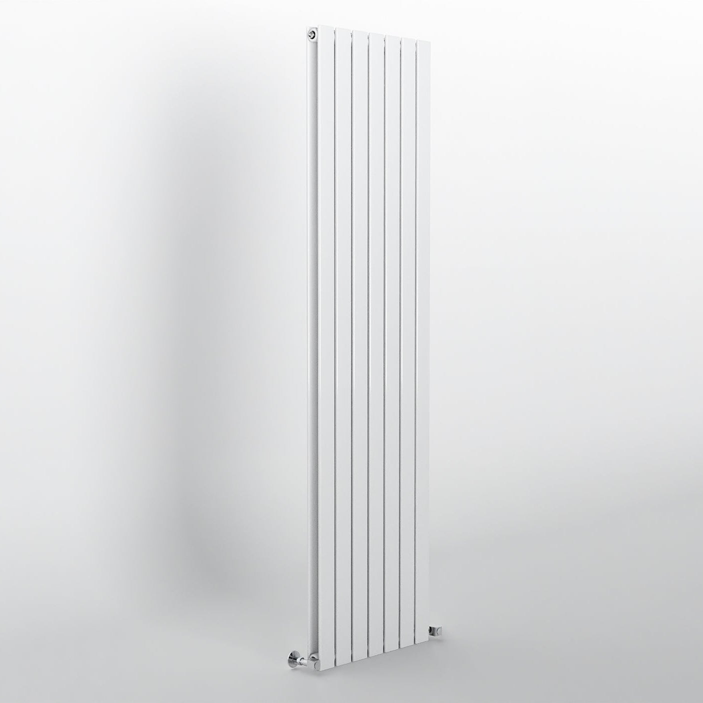 Flat White Vertical Designer Radiator