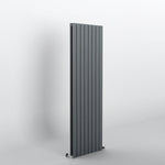 Flat Anthracite Grey Vertical Designer Radiator