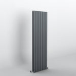Anthracite Flat Panel Vertical Designer Radiator 1600 x 544mm (Double Panel)