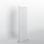 White Flat Panel Vertical Designer Radiator 1600 x 544mm (Double Panel)