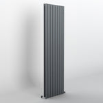 Flat Anthracite Grey Vertical Designer Radiator