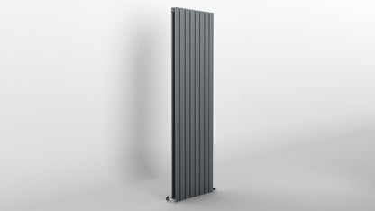 H1800mm x W544mm Double Flat Panel Anthracite Vertical Designer Radiator