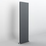 Anthracite Flat Panel Vertical Designer Radiator 1800 x 544mm (Double Panel)