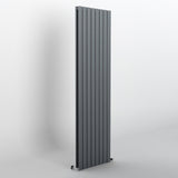 Anthracite Flat Panel Vertical Designer Radiator 1800 x 544mm (Double Panel)