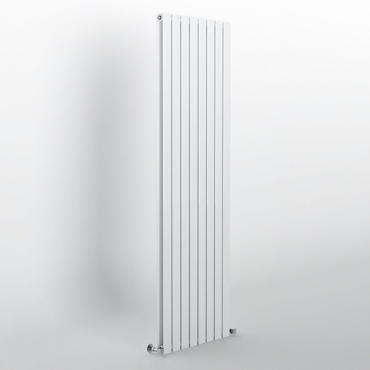 Flat White Vertical Designer Radiator