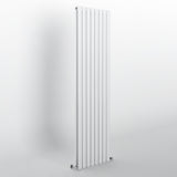 White Flat Panel Vertical Designer Radiator 1800 x 544mm (Double Panel)