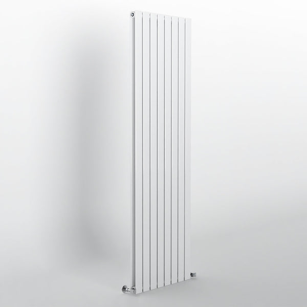 White Flat Panel Vertical Designer Radiator 1800 x 544mm (Double Panel)