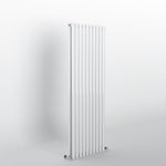 Oval White Vertical Designer Radiator