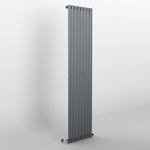 Oval Anthracite Grey Vertical Designer Radiator