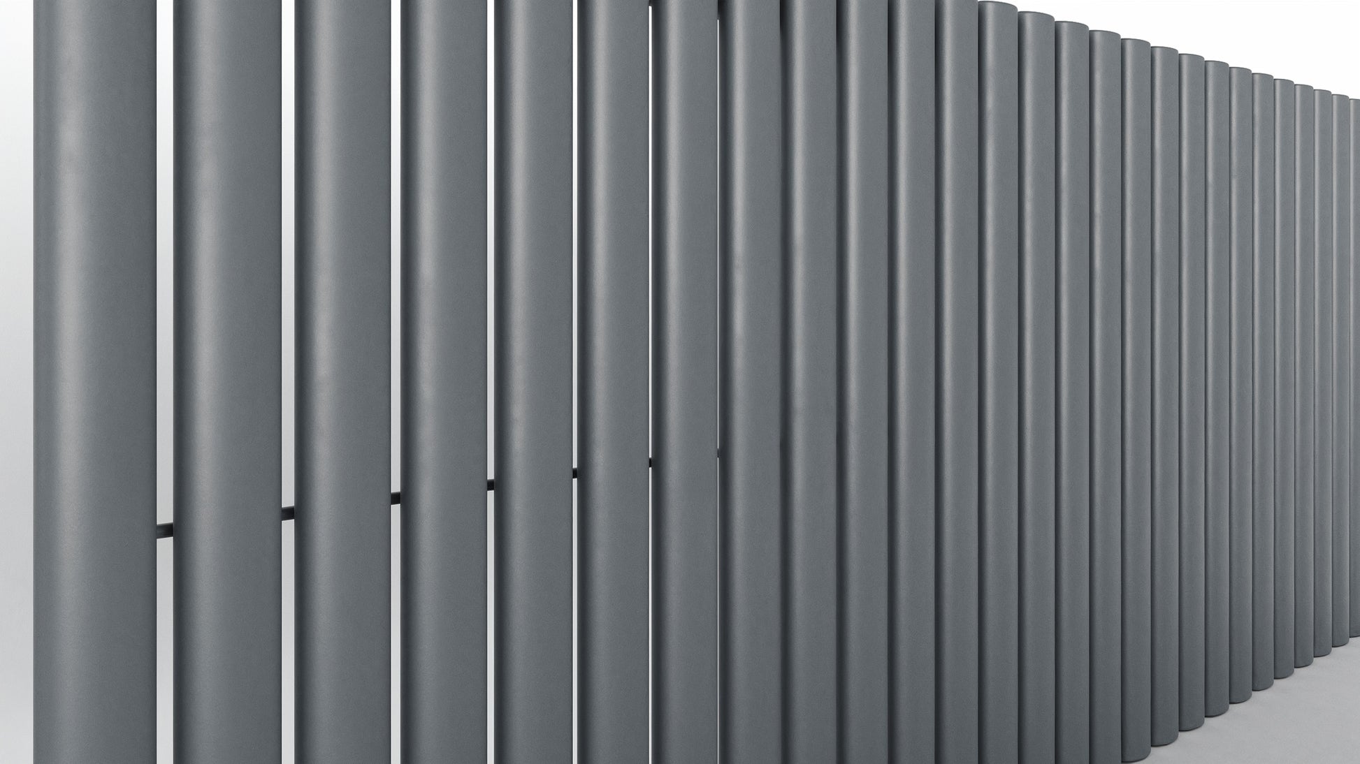 DOUBLE_OVAL radiator on a light gray background