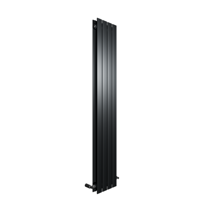 H1800mm x W408mm Double Flat Panel Anthracite Vertical Designer Radiator