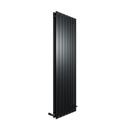 H1800mm x W408mm Double Flat Panel Anthracite Vertical Designer Radiator