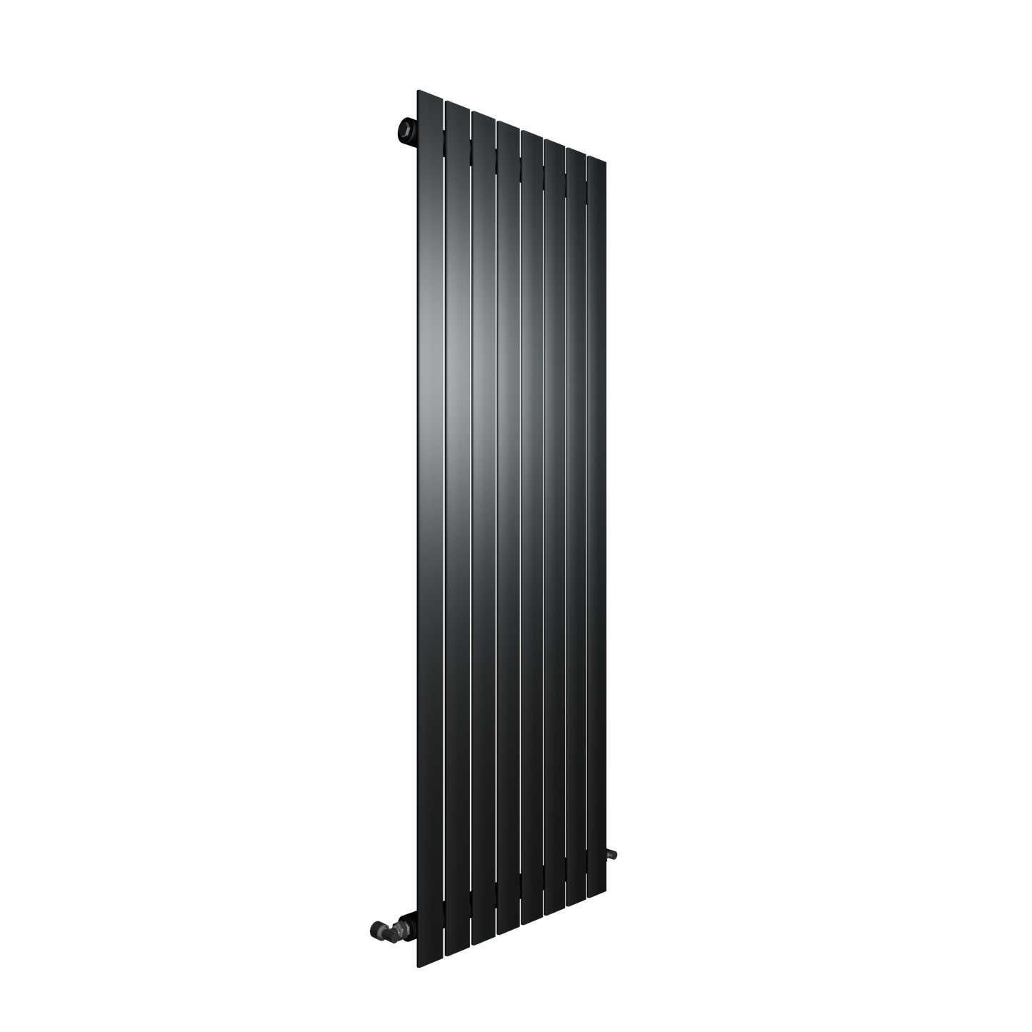 H1800mm x W544mm Double Flat Panel Anthracite Vertical Designer Radiator