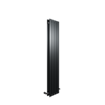 H1800mm x W408mm Double Flat Panel Anthracite Vertical Designer Radiator